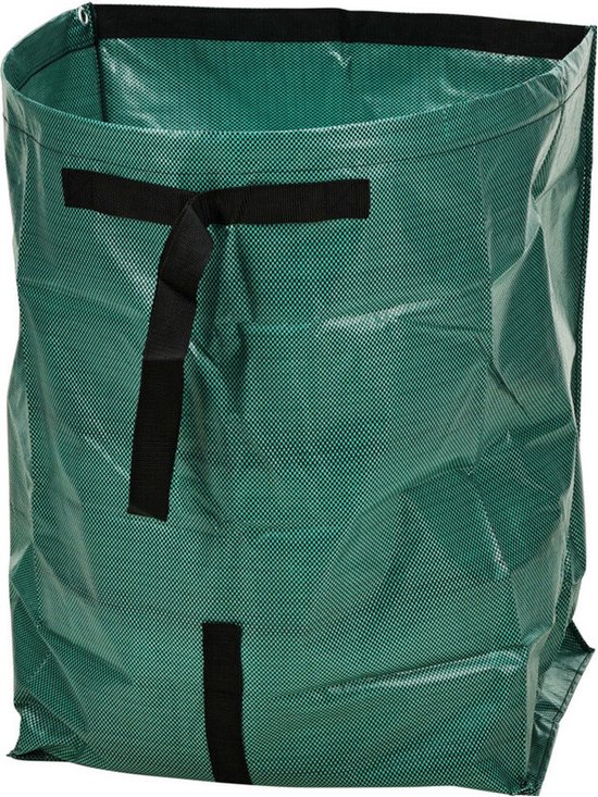 Progarden Tuinafvalzak - opvouwbaar - rond - groen - 178 liter - bladeren opruimen van ProGarden