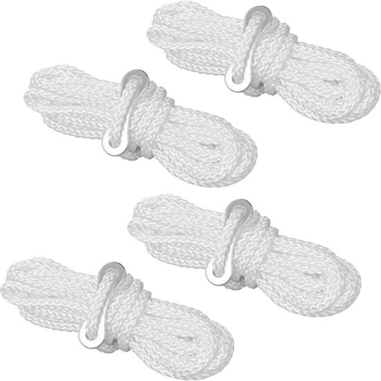 ProPlus Polyester scheerlijnen met aluminium spanners - 3 mm x 3 m - 4 stuks van ProPlus