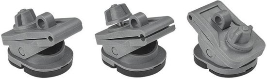 ProPlus Voortentclips - Universeel - Schroefloze Bevestiging - Nylon - Set van 3 van ProPlus