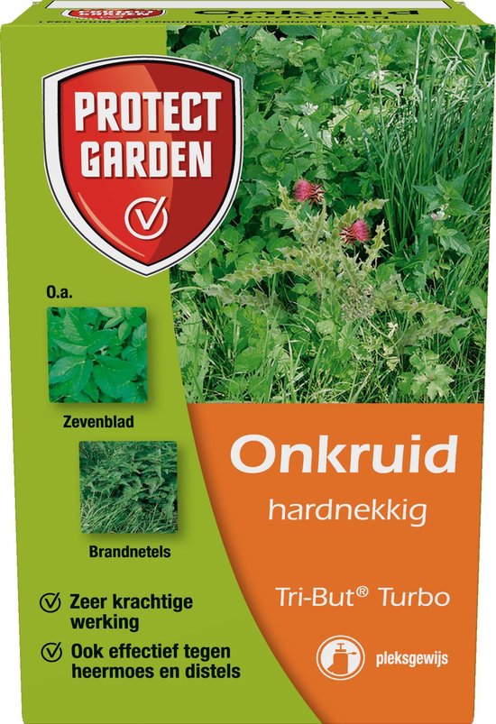 Protect Garden Tri-But Turbo Onkruid Bestrijdingsmiddel - 100 ml - Onkruidverdelger tegen Hardnekkige Onkruiden