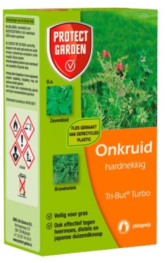 Protect Garden Tri-but Turbo onkruidmiddel (100 ml) - Krachtige Onkruidverdelger - Met gratis cheatsheet