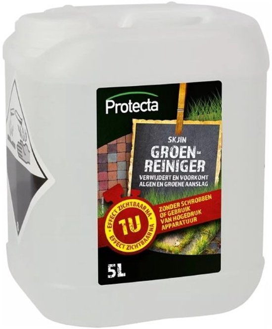 Protecta Skjin groenreiniger tegen groene aanslag (5000 ml/1250 m²) - Effectieve Groene Aanslagreiniger