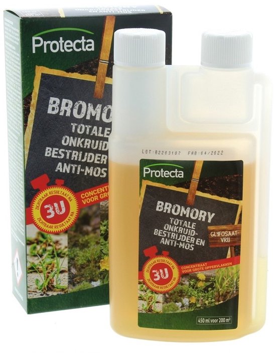 Protecta Totale onkruid- en mosverdelger concentraat 450 ml en 900 ml 450ML