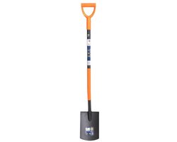 PSB - Recht Stalen Spade - 130cm - Versterkte Constructie - D-Handle