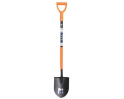 PSB - Serie - Stalen Schep - Ergonomische Handgreep - 23,3x130cm
