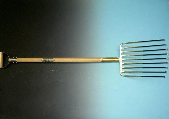 Puinvork 9 tands met veerdul en YD-steel 95 cm van Talen Tools