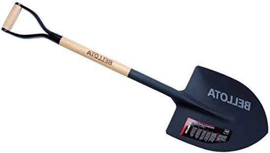 Puntige schep met ringgreep voor graven en opvangen van vuil - landbouw en bouw - 5501-3 A van DeWit