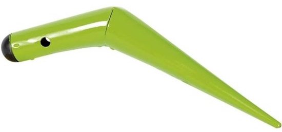 Puntige verplantspaan - Plantsteker voor de tuin - Voor planten verpotten - Gelakt staal - 30 x 10 cm - Groen