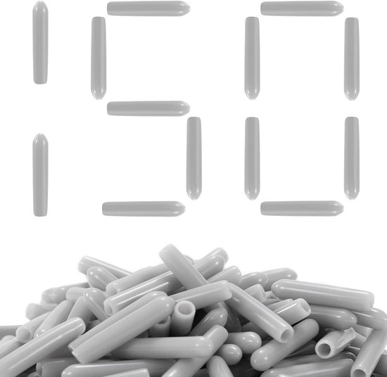 Pvc-vaatwasmachine-afdekkingen voor vaatwasserrek, universeel, voor vaatwasmand, 0,3 cm, binnendiameter 150 stuks van Merkloos	