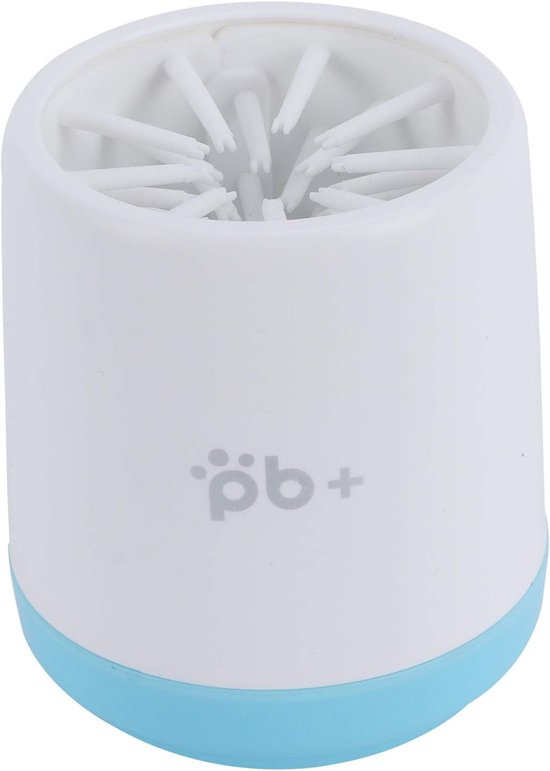 Qcwwy Pet Paw Cleaning Cup, Automatic Dog Paw Cleaner, Dog Paw Cleaner Foot Cleaner, Suitable for Dog Puppy Cat Cat Cat Grooming Pet Grooming Tools (Blue) van Qcwwy