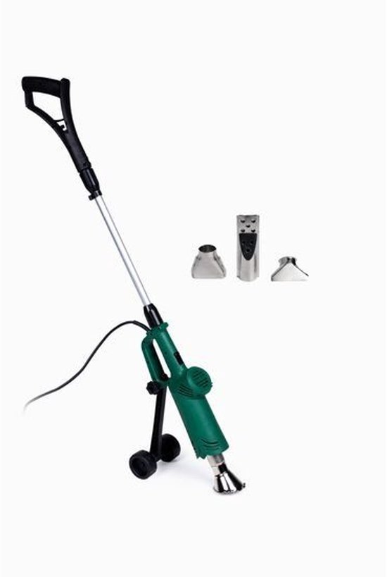 QLT 3-in-1 Elektrische Onkruidbrander Met Wielen - 2000W - Conisch Mondstuk