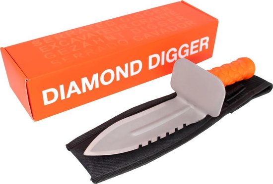 Quest Diamond Digger RVS Grasmes - Links handig van Quest