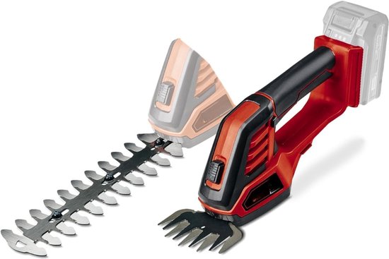 QUOVO® Heggenschaar Electrisch - Heggenschaar - Grastrimmers - Rood - 30cm x 11cm x 14cm