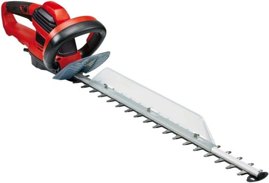 QUOVO® Heggenschaar Electrisch - Heggenschaar - Grastrimmers - Zwart/Rood - 104cm x 19cm x 22cm