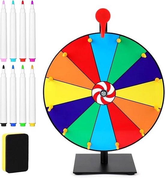 Rad van Fortuin - Draairad - Spel - Draaiwiel - Bingo - Gezelschapspel