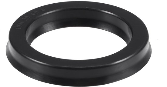 Radiale asafdichtringen - industriële NBR-olieafdichtingen voor hydraulische cilinders - zwart - 30 mm ID x 40 mm OD - 6 mm breed van Merkloos	