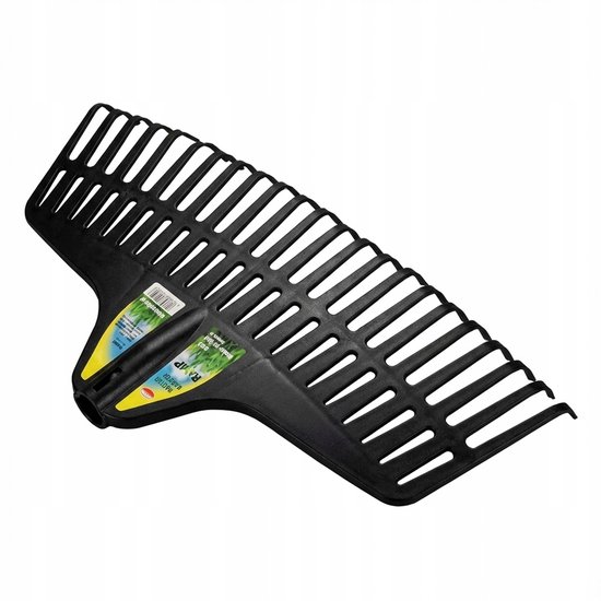 RAMP Bladegras harken M, zwart, 46 cm, kunststof, CLICK systeem
