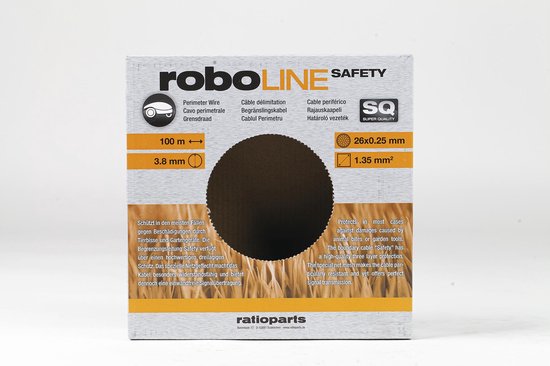ratioparts Grenslijn voor robotmaaiers, 100 m, 1,35 mm2 van Ratio