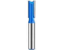 Rechtermessen voor Houtbewerking, 8mm Schacht en Snijdiameter, 20mm Snijlengte, Dubbele Golf, Voor Precisie Sneden