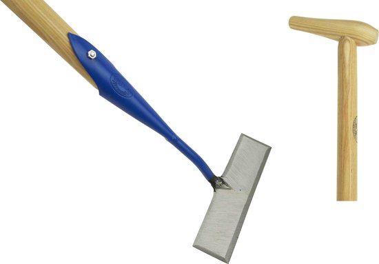 Rechthoekschoffel deWit 18cm met essen steel 1.70 van DeWit