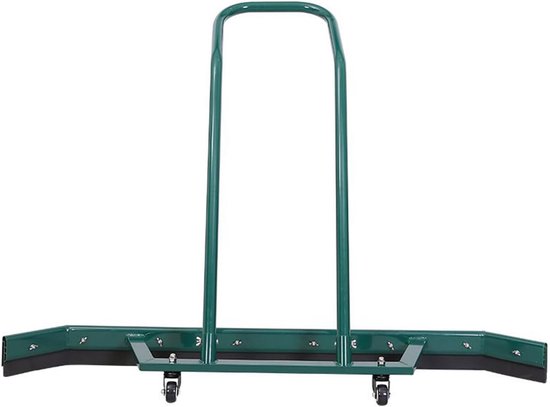 Regenpendel Veegmachine - Waterverwijderaar Vloer - Sportveld Drogen - Roestvrij Staal Frame - 135cm Breed - Groen