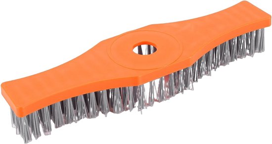 Reinigingsborstel Grasmaaier - Schrobborstel Buiten - Terras Schoonmaken - Anti-verstopping Ontwerp - 37x12x5 cm - Niet gespecificeerd