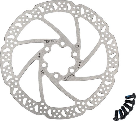 REMD TEKT SCHIJF TR160-8 160MM M/BOUTEN ZILVER van Carpoint