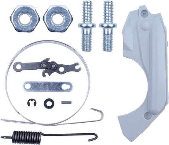 Remdeksel Kettingzaag Onderdelen - Ketting Bar Lente Moeren Studs Reparatie Kit voor Stihl 018 017 MS180 MS170 180 170