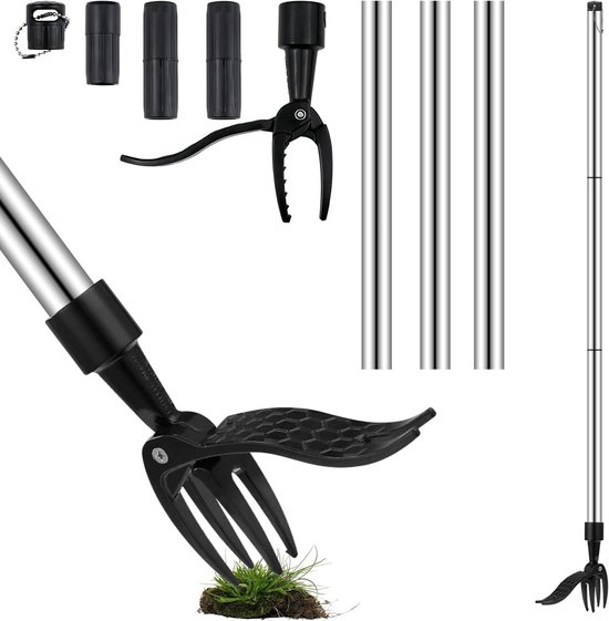 Removable Weed Removal Tool - Garden Knife for Lawn Edge Plugger Weed Remover van Remo