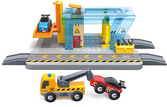 Reparatie- en wasstation van Merkloos	