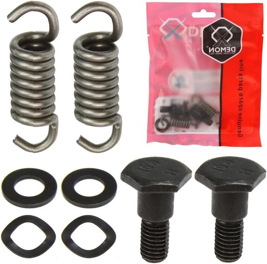 Reparatieset Bosmaaier - Onderdelen Set - Motor Onderhoud - Efficiënt Herstel - 8 Delig - Metaal