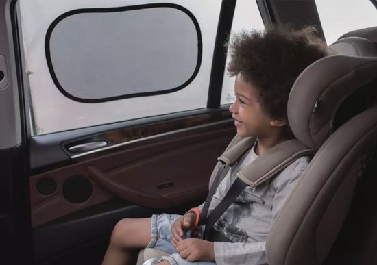 Repus - Statische Zonnescherm voor Autoruit (set van 2) - UV Protectie - Zonwering - Zelfklevend - Statische - 2 stuks verpakt van Repus