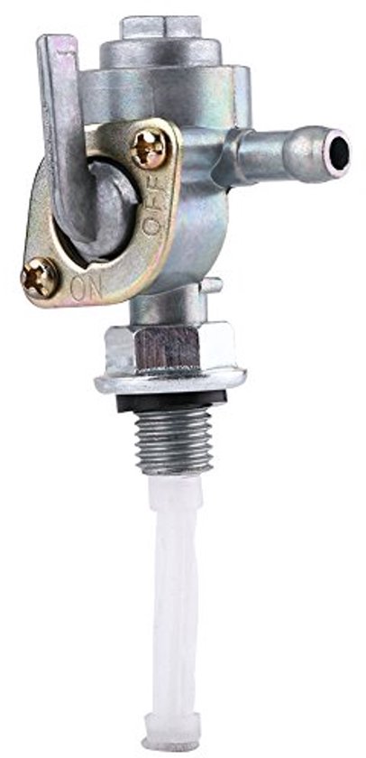 Reserve benzinekraan - brandstoftankventiel - pomp - Petcock benzinetankkraan voor generatoren en motoren van Merkloos	