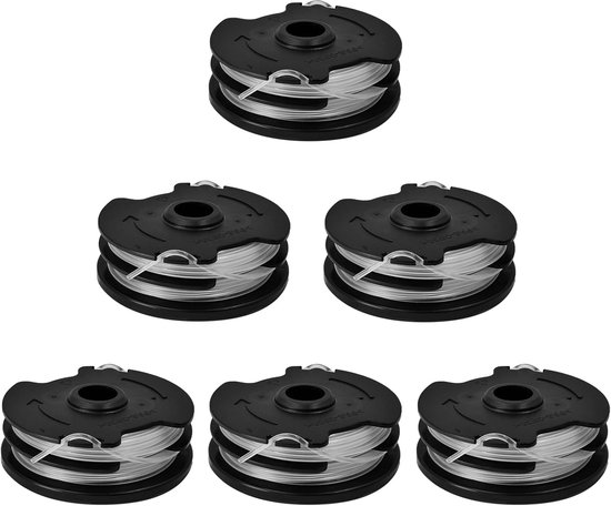 Reserve Draadspoelen - Nylondraad Spoelen - Grastrimmer Onderhoud - Set van 6 stuks - 10m 1.6mm