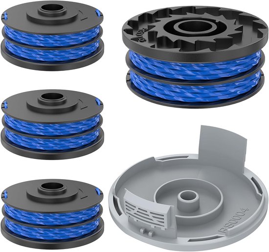 Reserve Spoelen Set - Draad Spoelen - Gras Trimmer - Directe Vervanging - 17.6 x 15.5 x 3.8 cm