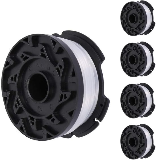 Reservedraadspoel, 5 stuks trimmerspoel, draadspoelen, Decker grastrimmer, spoel compatibel met Black voor Makita - ShopVlot