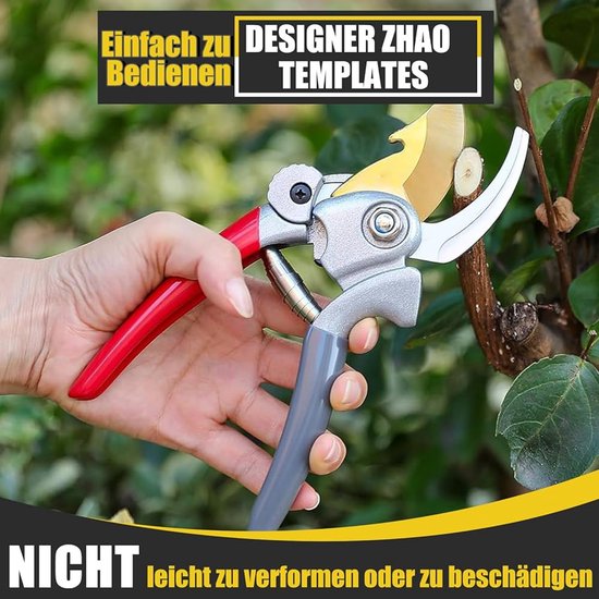 Reserveveren voor tuinschaar - roestvrij staal - 1 stuk van Kinzo