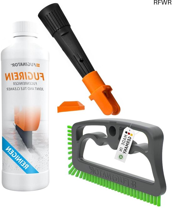 RFWR® Efficiënte Voegreiniging met Combi-Adapter en 250 ml Voegenreiniger van Merkloos	