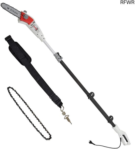 RFWR® Elektrische Telescopische Hoogsnoeier met 4 Meter Werkhoogte en 2 Zaagkettingen van Merkloos	