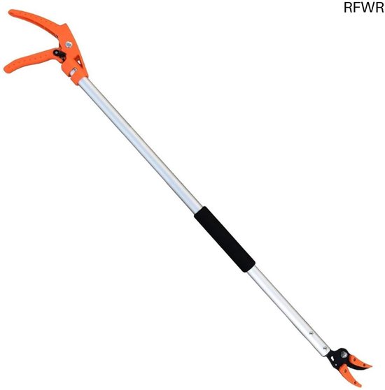 RFWR® Ergonomische Tuinschaar met Lange Steel voor Snoeien en Plukken van Merkloos	