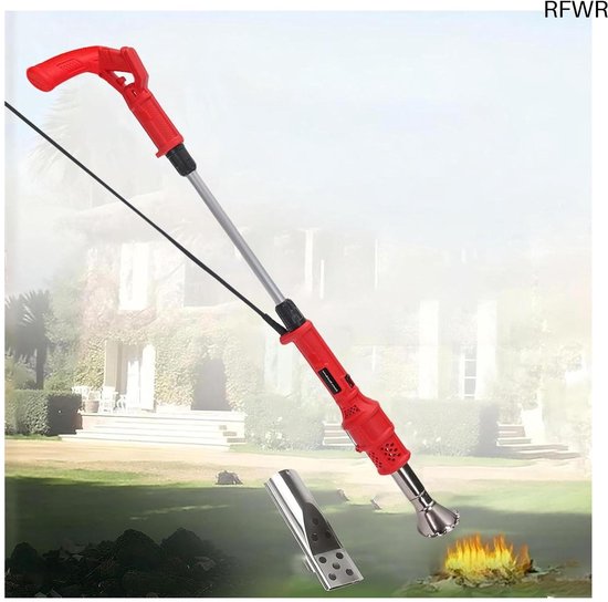 RFWR® Krachtige Elektrische Onkruidbrander 2000W - Vlamloze Thermische Vernietiger met 2 Modussen voor Tuin en Terras van RFWR
