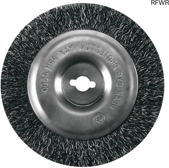 RFWR® Reserveborstel voor voegenreiniger - 15 mm reinigingsbreedte en 100 mm diameter van Merkloos	