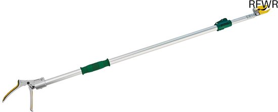 RFWR® Telescoop Snoeischaar 1.3 tot 2 Meter - Aluminium met Draaibare Softgrip Handgreep van Merkloos	