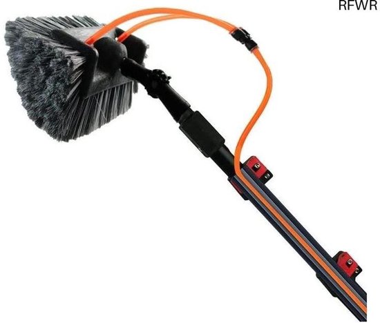 RFWR® Telescoopsteel 7,2 m set voor ramen en zonnepanelen van RFWR