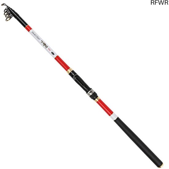 RFWR® Telescopische Vissende Hengel 2.1m-3.6m - Lichte en Duurzame Carbon Fiber Feeder Hengel van RFWR