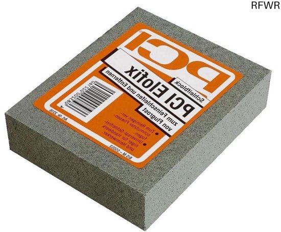 RFWR® Voegenreiniger Voegenschuurblok 20x65x80 mm - Superkwaliteit voor Bouwprofessionals van RFWR