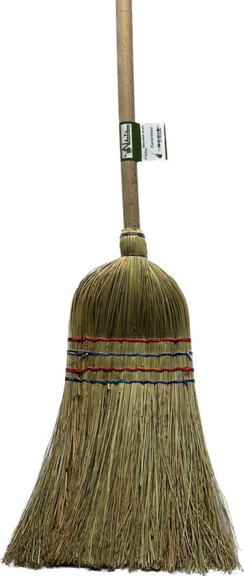 Rijststrobezem - heksenbezem - campingbezem - stalbezem van Talen Tools