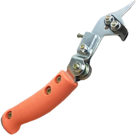 Ring Schorsschaar - Bastverwijderaar Cutter - Boom Verzorging - Verstelbaar Mechanisme - 3 mm Snijbreedte - Grijs