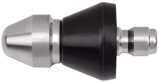 Riool reinigingsspuitmond – 6 gaten achter, 1 gat voor, voor industriële leidingen van Merkloos	