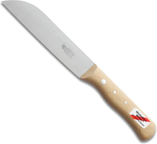 Robert Herder Boscher Koolmes - Oogstmes - Carbonstaal - Lemmet 156 mm - Heft Beukenhout van Robert Herder